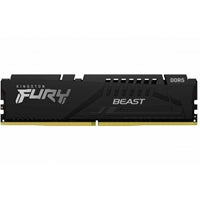Kingston FURY Beast KF556C40BBK4-128 128GB (4x 32GB) DIMM System Memory, 5600MHz, DDR5, CL40, Black, Intel XMP