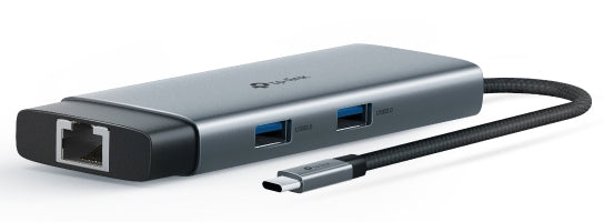 TP-Link UH6120C interface hub USB Type-C Grey