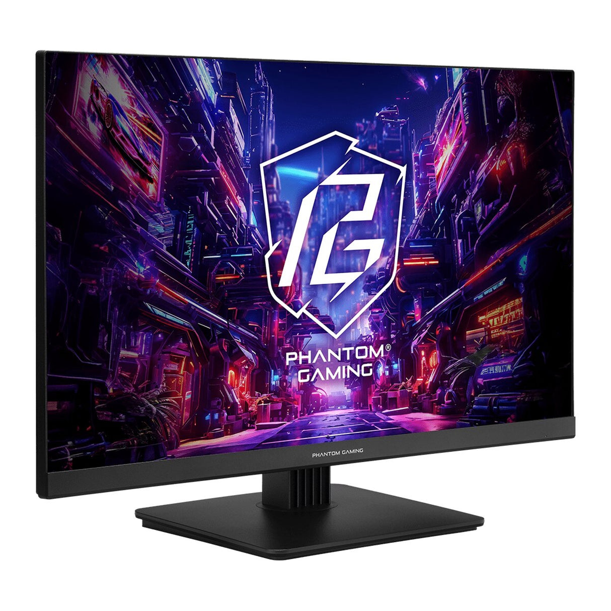 ASRock Phantom Gaming PG27FFT1B 27 Inch FHD (1920 x 1080) IPS Gaming Monitor, 180Hz 1ms (MPRT) Response Time, 2 x HDMI 2.0, 1 x DisplayPort 1.2, with Speakers