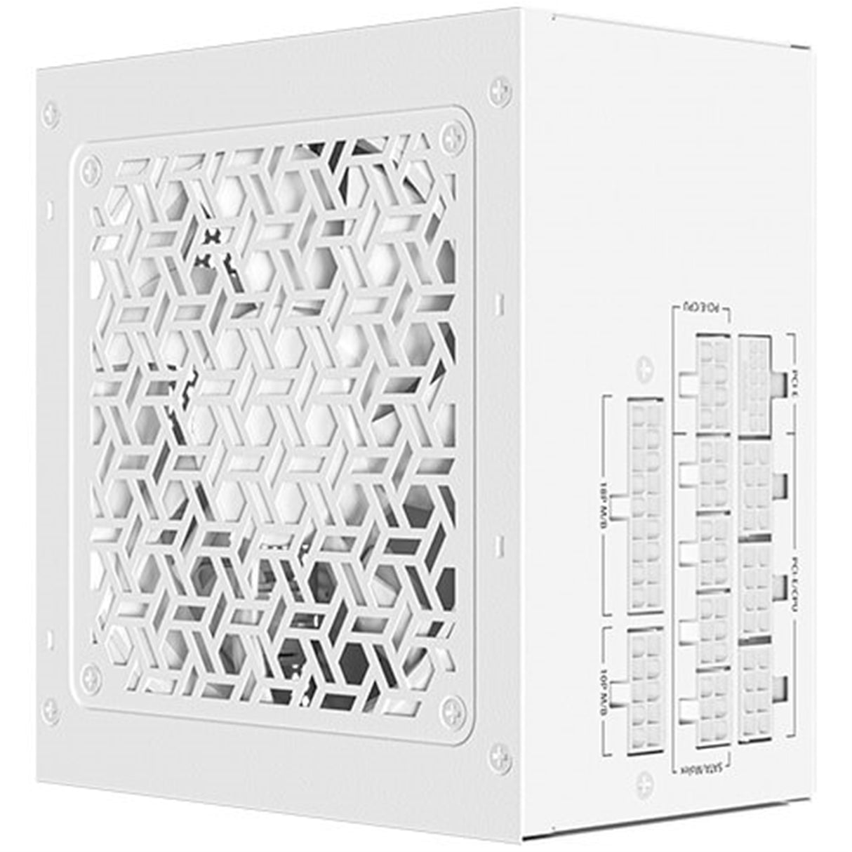 Antec GSK ATX3.1 850W Power Supply V2, White,80 PLUS Gold, Full Modular, PCIe 5.1, JP Capacitors, Silent FDB Fan, CircuitShield Protection