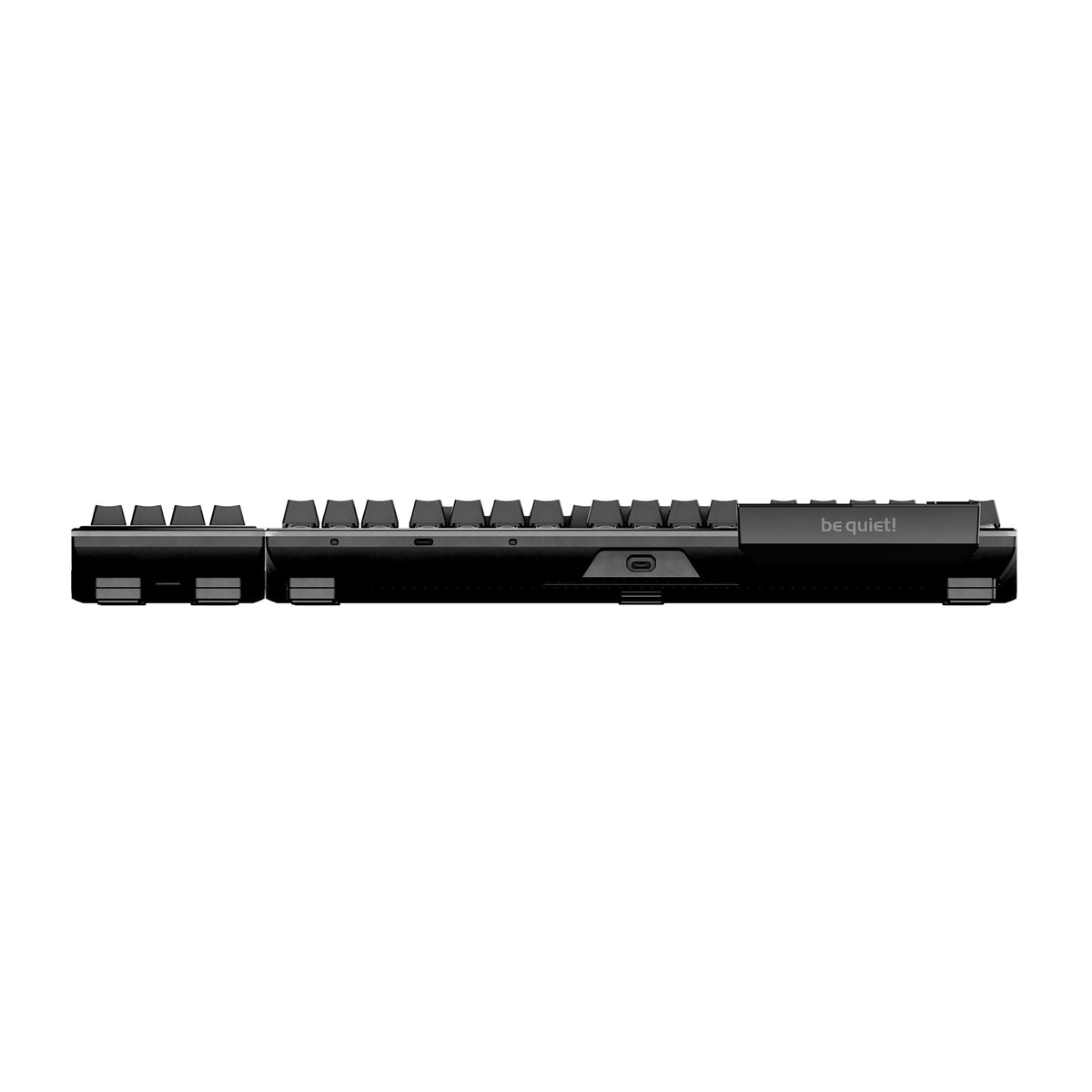 Be Quiet! Dark Mount Silent Tactile Modular ARGB Gaming Keyboard with 8 Customisable Display Keys, Silent Tactile Black Switches, Detachable Numpad & Stream Dock