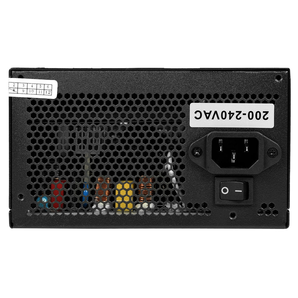 GAMEMAX RPG Rampage 800W PSU, 140mm Ultra Silent Fan, 80 PLUS Bronze, Non Modular, Flat Black Cables, Japanese TK Main Capacitor Fitted