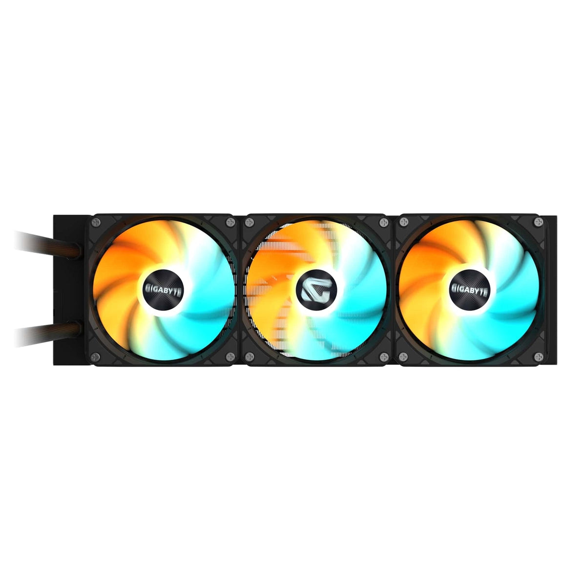 GIGABYTE GP-GIGABYTE Gaming 360 All-in-One Liquid CPU Cooler with 360mm Radiator, ARGB Lighting, Teflon Tubing and Magnetic Rotating Cover