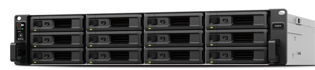 Synology Rackstation, 12-BAY, Intel 8-CORE, 16GB RAM, Synology HDD/SSD Only