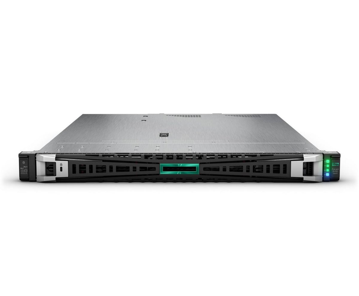 Hewlett Packard Enterprise ProLiant DL320 Gen11 4510 2.4GHz 12c 1P 2x32GB-R 8SFF NS204i-u MR408i-o 2x1000W PS EU Server