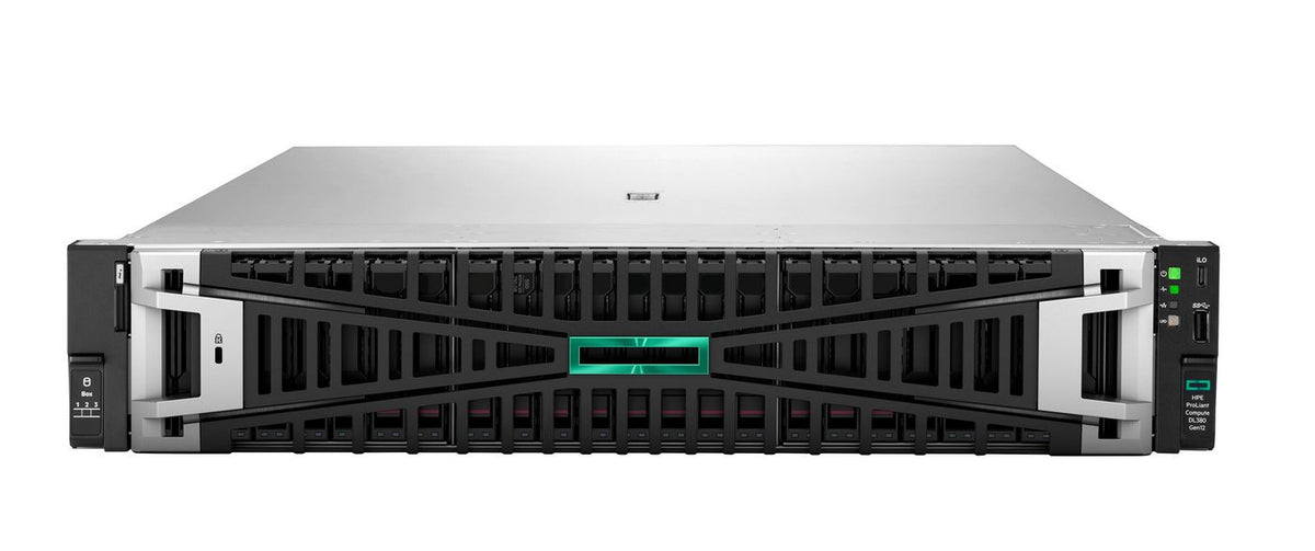 Hewlett Packard Enterprise ProLiant Compute DL380 Gen12 6505P 1P 2x32GB-R 8SFF MR408i-o 2x480GB SSD 2x1000W PS EU Server