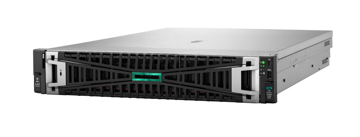 Hewlett Packard Enterprise ProLiant Compute DL380 Gen12 6507P 8c 1P 2x32GB-R 8SFF MR408i-o 2x480GB SSD 2x1000W PS EU Server