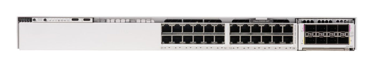 Cisco C9350-24T features 24 ports, A100/L ASIC, 200G
