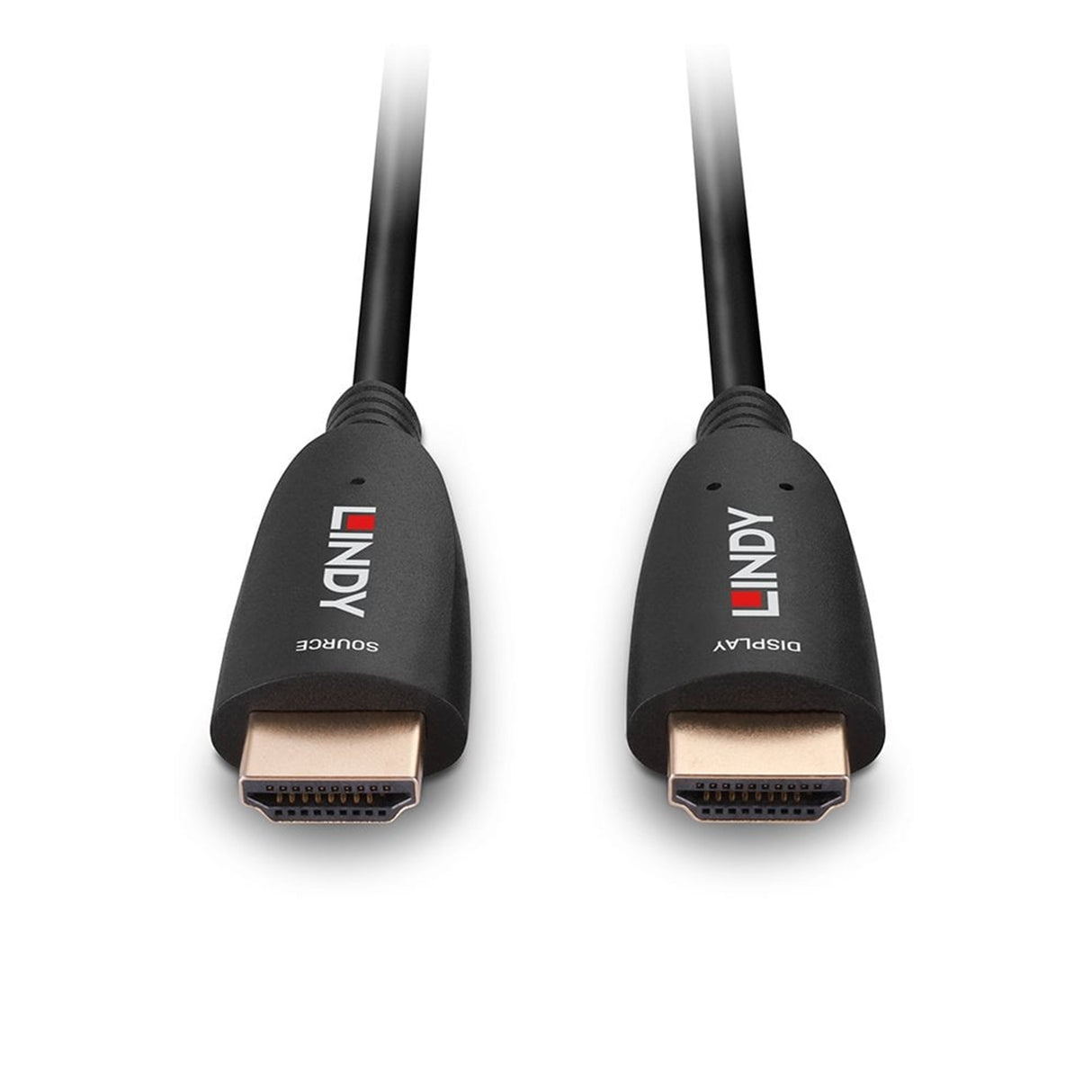 Lindy 38510 10m HDMI (M) 2.1 Anthra Line 7680x4320@60Hz / 3840x2160@120Hz Fibre Optic Hybrid Cable - Black