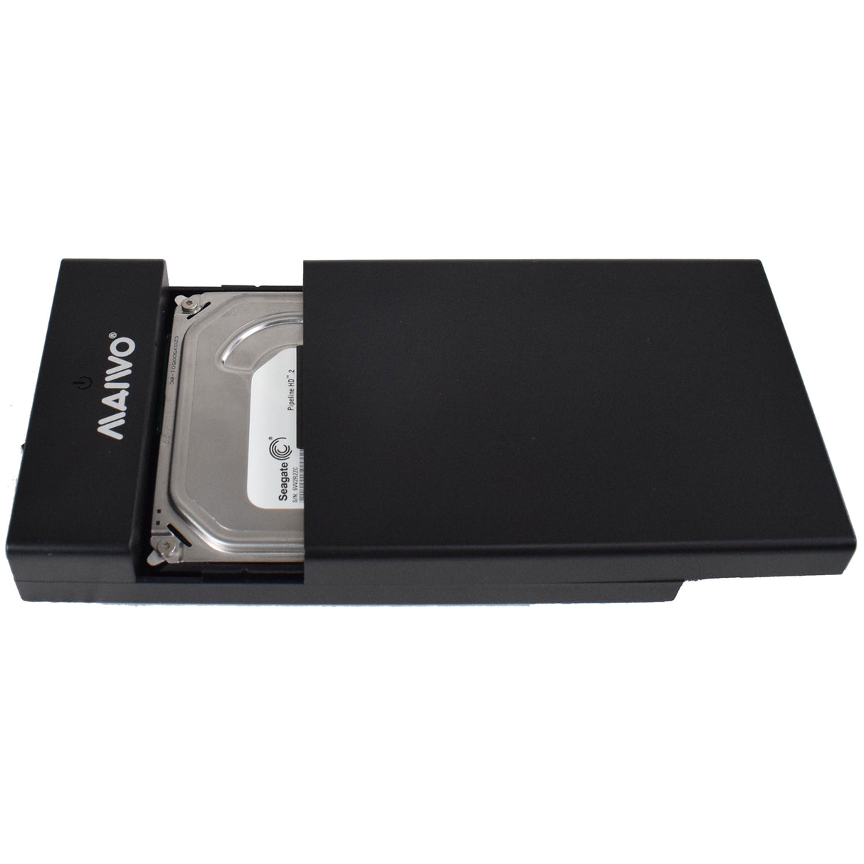 Maiwo USB 3.0 3.5" External Hard Drive Enclosure with Power Adapter
