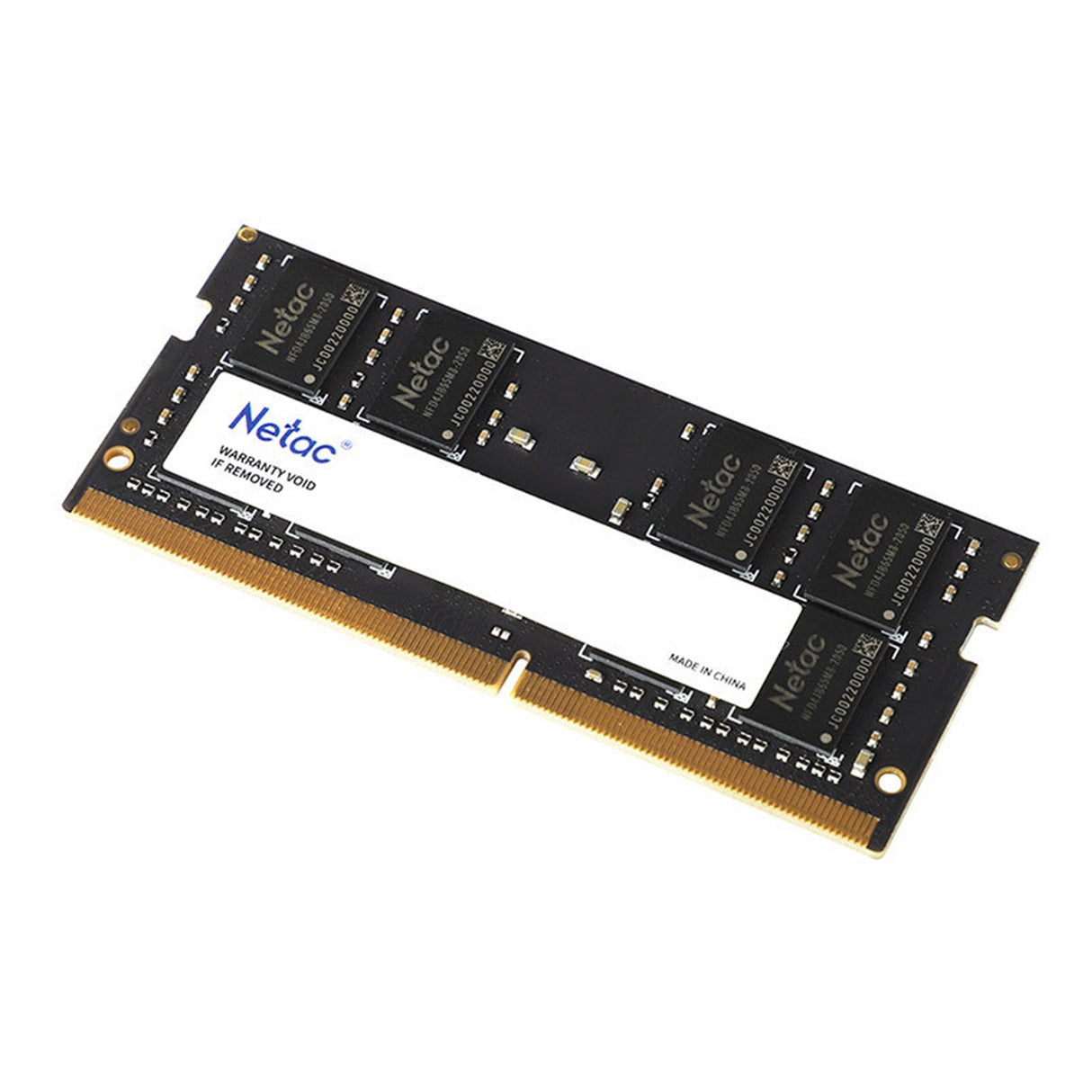 Netac Basic NTBSD4N26SP-16 16GB (1x 16GB) SODIMM System Memory, 2666MHz, DDR4, CL19