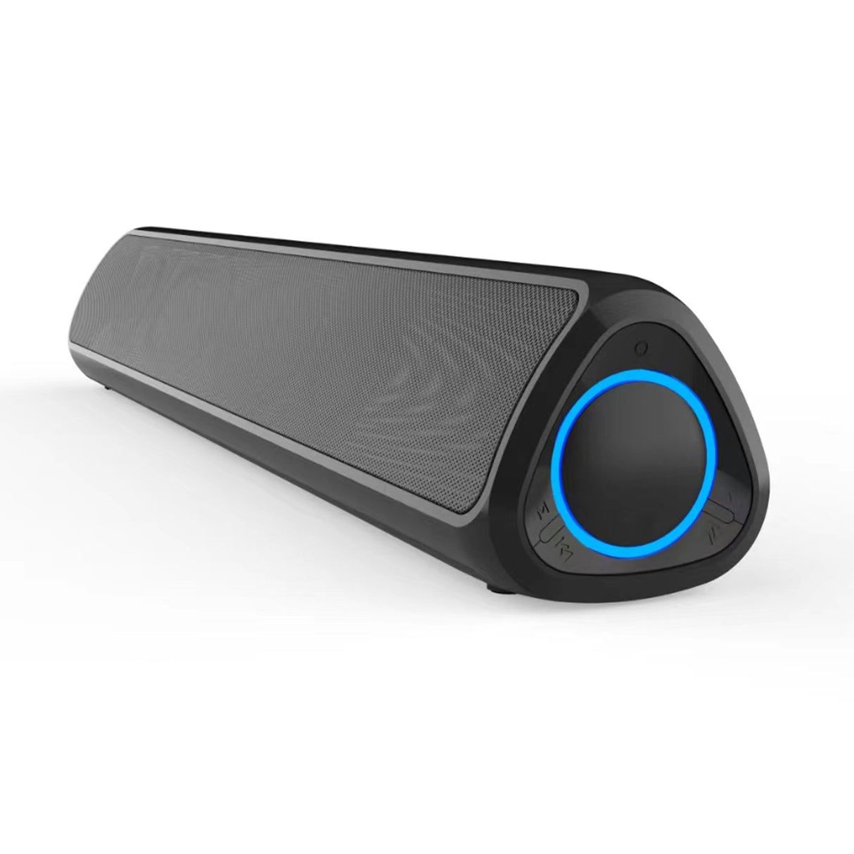 Prevo MS03 Wireless Bluetooth Speaker with Bluetooth, USB & SD, Space-Saving Wireless Speaker for TV, Home Entertainment System, PC, Mobile Device & Gaming Consoles