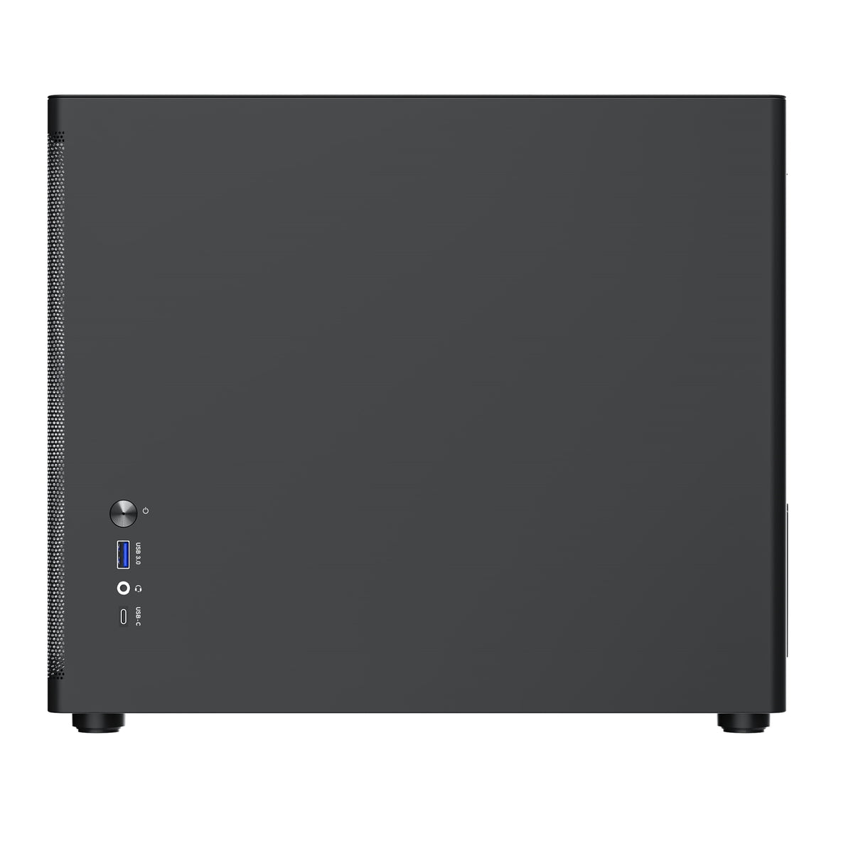 TecWare Fusion 3 mATX Compact PC Case, High Airflow SFF Chassis, 3 Fans Included, Top-Mount ATX/SFX PSU Support, USB-C, Supports 280mm GPU & Dual Radiators, Black