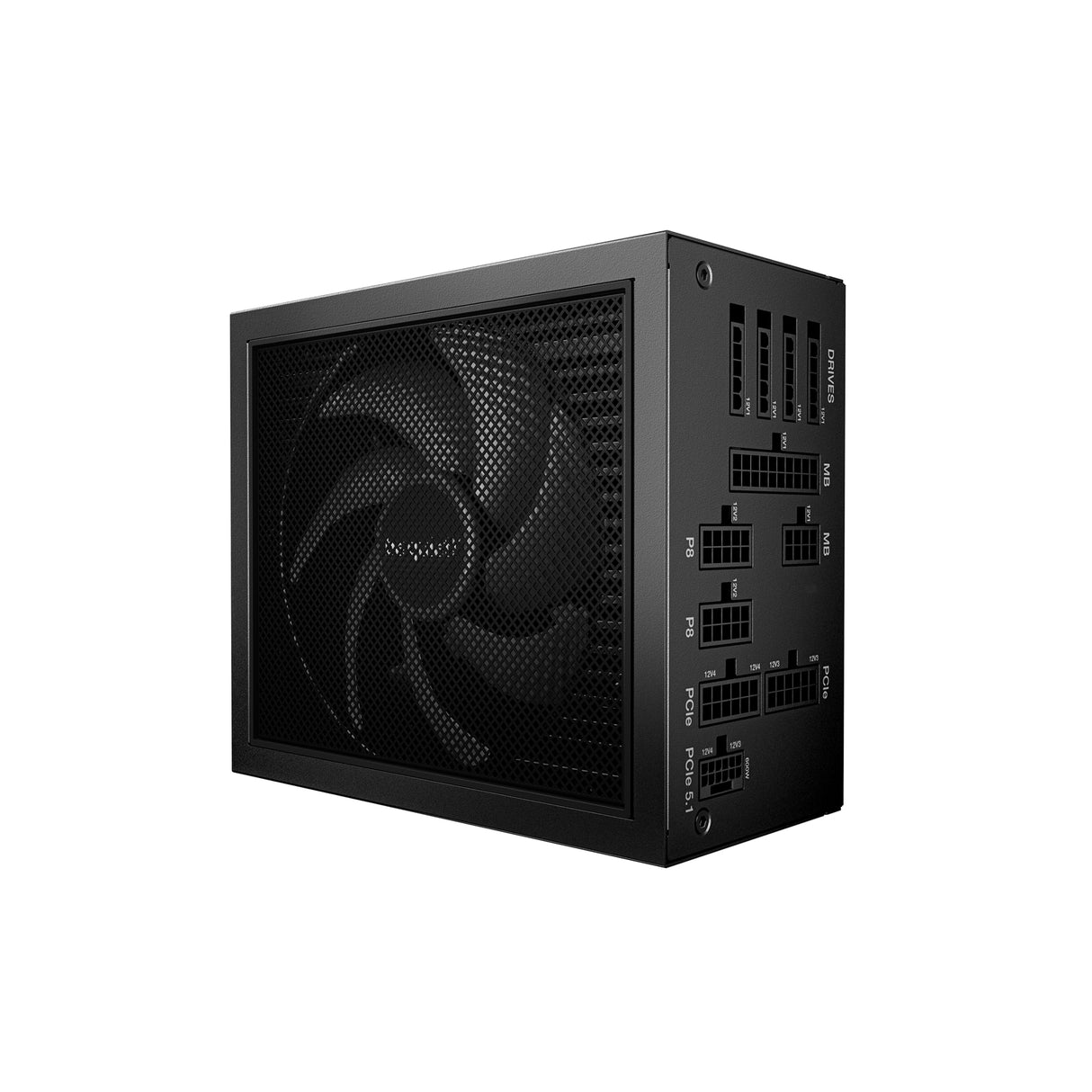 be quiet! DARK POWER 14, 1200W, 80 PLUS certified and Cybenetics efficiency, ATX 3.1 compliant, PCIe 5.1 compatible, backed by a 10-year manufacturer's warranty.