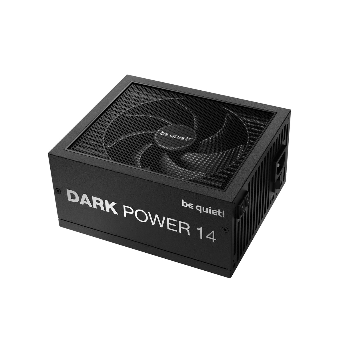 be quiet! DARK POWER 14, 1200W, 80 PLUS certified and Cybenetics efficiency, ATX 3.1 compliant, PCIe 5.1 compatible, backed by a 10-year manufacturer's warranty.