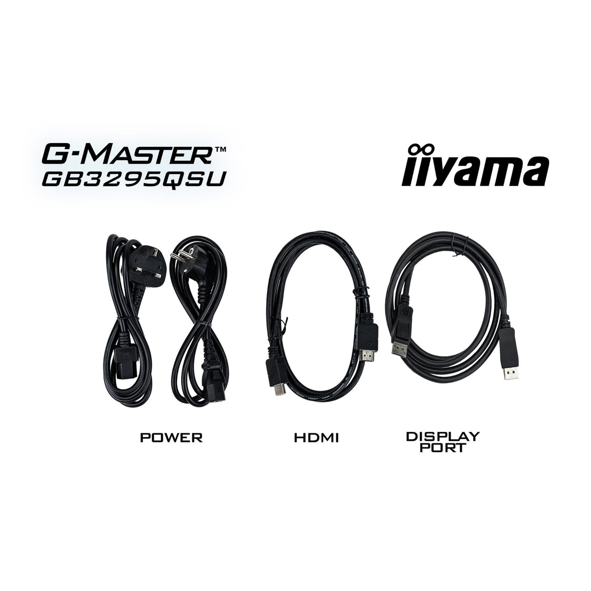 iiyama G-Master Red Eagle gaming monitor GB3272QSU-B1 32" Black, 2560 x 1440, 0.5ms, 180hz, Nvidia G-Sync, HDMI, DisplayPort, Height Adjustable, PIP and PBP