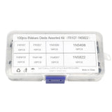 100pcs Diode Assortment