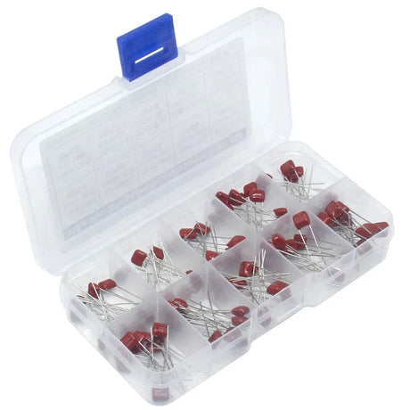 100pcs Thin Film Capacitor Assortment