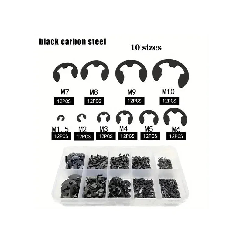 120pcs E-Clip Assortment