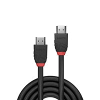 Lindy 36472 2m HDMI (M) 2.0 High Speed Black Line 4096x2160@60Hz Cable with Ethernet - Black
