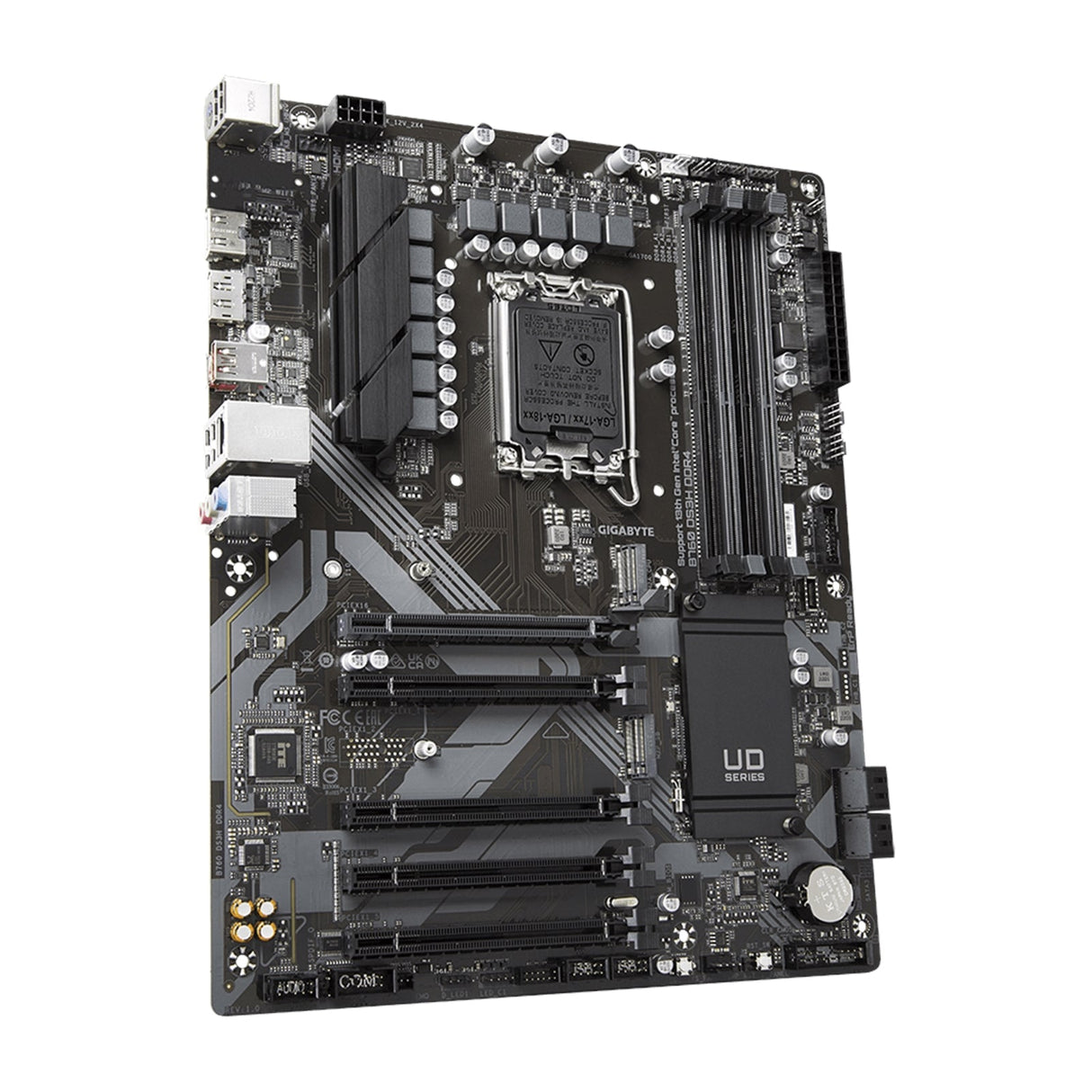 Gigabyte B760 DS3H DDR4 Ultra Durable Intel 1700 Socket Motherboard, ATX, 4x DDR4 Slots, 2x M.2 Sockets, GbE LAN, 1x DisplayPort / 1x HDMI Port
