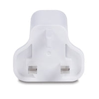LINDY 73425 30W USB Type A & C Charger UK Plug, 3A, Power Delivery 3.0 + PPS, 2 Output Connectors (USB, 24 pin USB-C), White