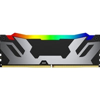 Kingston FURY Renegade KF564C32RSAK2-64 64GB (2x 32GB) DIMM System Memory, 6400MHz, DDR5, CL32, Silver, RGB, Intel XMP