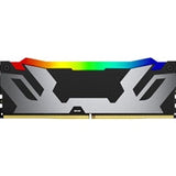 Kingston FURY Renegade KF564C32RSAK2-64 64GB (2x 32GB) DIMM System Memory, 6400MHz, DDR5, CL32, Silver, RGB, Intel XMP