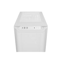 be quiet! Pure Base 501 Airflow White ATX Mid Tower Case with USB-A, USB-C, 2 x Pure Wings 2 140mm Black PWM Fans, Sleek Front Panel and Airflow Cover