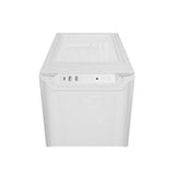 be quiet! Pure Base 501 Airflow White ATX Mid Tower Case with USB-A, USB-C, 2 x Pure Wings 2 140mm Black PWM Fans, Sleek Front Panel and Airflow Cover