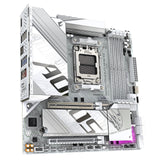 Gigabyte B850M AORUS ELITE WIFI6E ICE AMD AM5 Socket Motherboard, Micro-ATX, 4x DDR5 Slots, 2x M.2 Sockets, Fitted I/O Shield, 2.5GbE LAN, Wi-Fi 6E, 1x DisplayPort / 1x HDMI Port