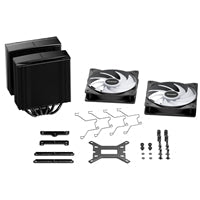 be quiet! Pure Rock Pro 3 LX CPU Cooler, Universal Socket, 2 x Light Wings Fans, 2000RPM, only 34.8dB(A) at maximum fan speed, 250W TDP, 3-year manufacturer's warranty