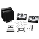 be quiet! Pure Rock Pro 3 LX CPU Cooler, Universal Socket, 2 x Light Wings Fans, 2000RPM, only 34.8dB(A) at maximum fan speed, 250W TDP, 3-year manufacturer's warranty