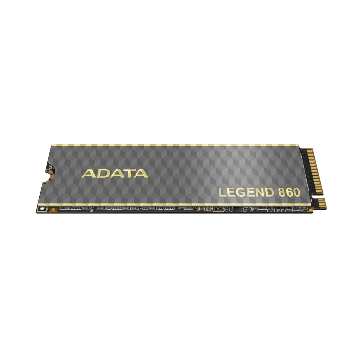 Adata Legend 860 (SLEG-860-500GCS) 500GB NVMe SSD, PCIe Gen4, M.2 Interface, 2280, Read 5000 MB/s, Write 3000 MB/s, Heatsink 5 Year Warranty