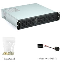 Codegen 2U Rackmount 405mm Deep 3 x 80mm HDB PWM Fans Included
