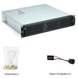 Codegen 2U Rackmount 405mm Deep 3 x 80mm HDB PWM Fans Included