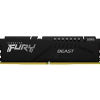 Kingston FURY Beast KF556C40BBK2-16 16GB (2x 8GB) DIMM System Memory, 5600MHz, DDR5, CL40, Black, Intel XMP