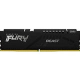 Kingston FURY Beast KF556C40BBK2-16 16GB (2x 8GB) DIMM System Memory, 5600MHz, DDR5, CL40, Black, Intel XMP