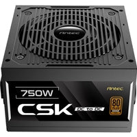 Antec CSK DC 750W PSU, 80+ Bronze, Fully Wired, Antec's 5-year warranty