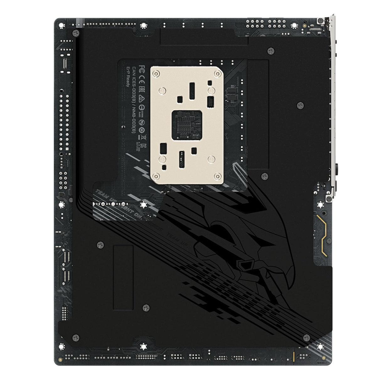 Gigabyte X870E AORUS PRO X3D AMD AM5 Socket Motherboard, ATX, 4x DDR5 Slots, 4x M.2 Sockets, Fitted I/O Shield, 5GbE LAN, Wi-Fi 7, 1x HDMI Port / 2x USB-C (USB4)