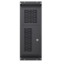 CiT 4U Rackmount Server Case 500mm, Heavy-Duty Industrial Chassis with Lockable Front Door, Supports ATX/mATX, 8x Internal HDD Bays for Massive Storage, Black