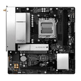 ASRock B850M Rock WiFi AMD AM5 Socket Motherboard, Micro-ATX, 2x DDR5 Slots, 2x M.2 Socket, Fitted I/O Shield, 2.5GbE LAN, Wi-Fi 6E, 1x DisplayPort / 1x HDMI Port