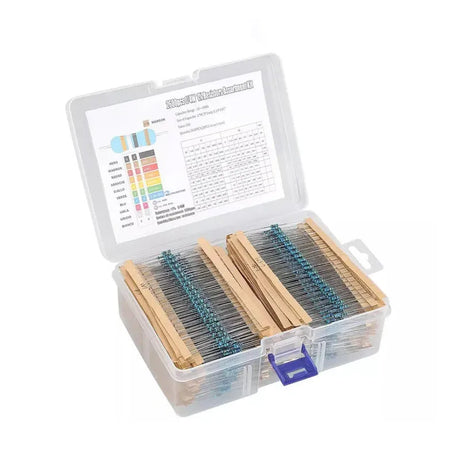2600pcs 1/4w 1% Resistor Assortment
