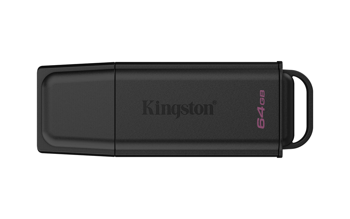 Kingston Technology DataTraveler 64GB Portable USB 3.2 Gen 1 Exodia Black