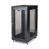 StarTech.com 4-Post 24U Server Rack Cabinet, Lockable 19 Data Rack Cabinet for Computer / AV / IT Equipment, Office / Home Network Rack with Casters & Adjustable Mounting Rails
