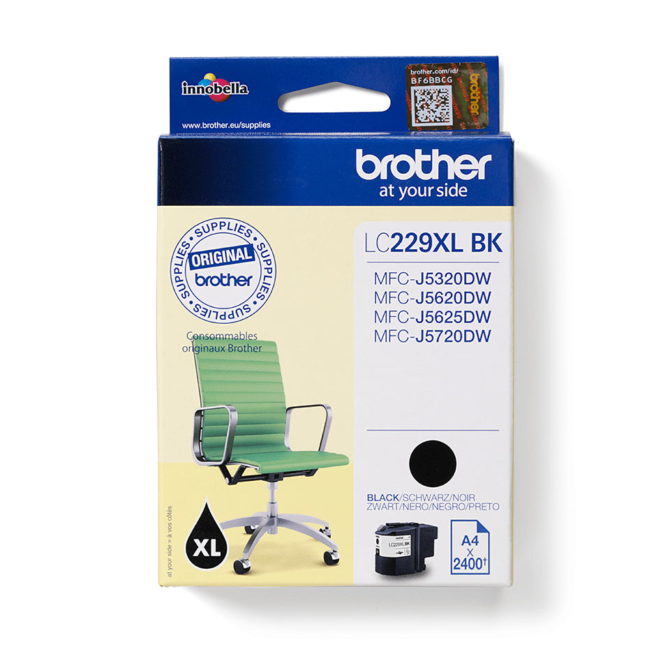 Brother LC229XLBK ink cartridge 1 pc(s) Original Black