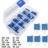 50pcs 3296W Potentiometer Assortment