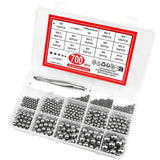 700pcs Steel Ball Bearing Assortment