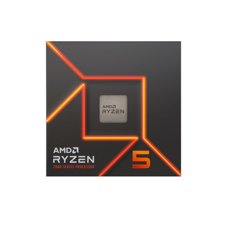 AMD Ryzen 5 7600X 4.7GHz 6 Core AM5 Processor, 12 Threads, 4.7GHz up to 5.3GHz Boost, 38MB Cache,105W, No Fan, Radeon Graphics