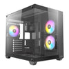 ANTEC CX800 Mid Tower Gaming Case, Itim, 270 Full-view tempered glass, 3 x 120mm ARGB reverse fans, 1x USB 2.0 / 1x USB 3.0, ATX, Micro ATX, ITX
